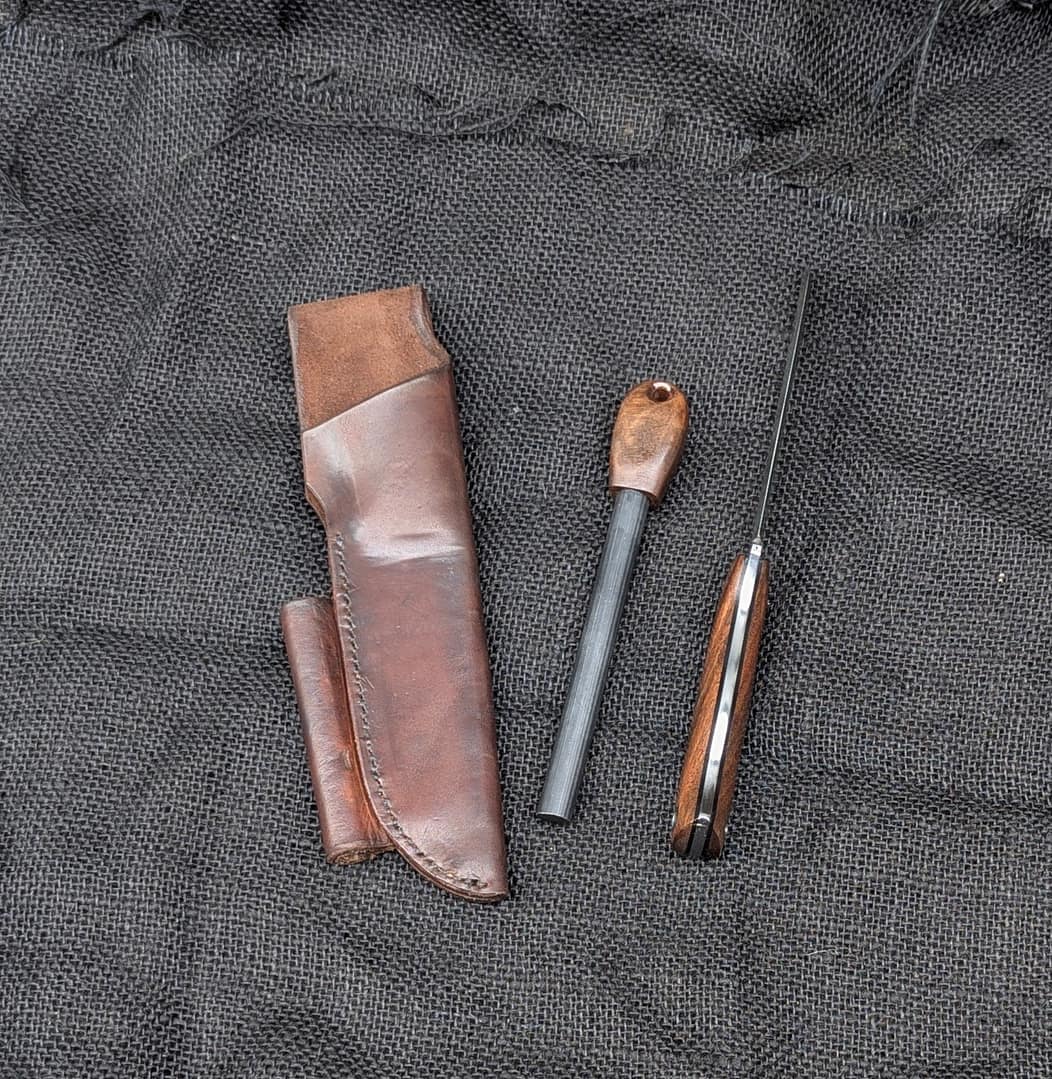 Classic Bushcraft knife and firesteel set - Image 4