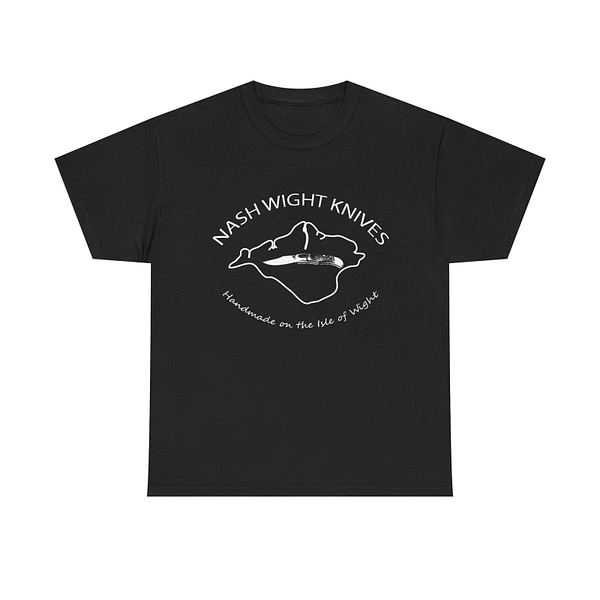 Unisex Heavy Cotton Tee - Nash Wight Knives Island Design