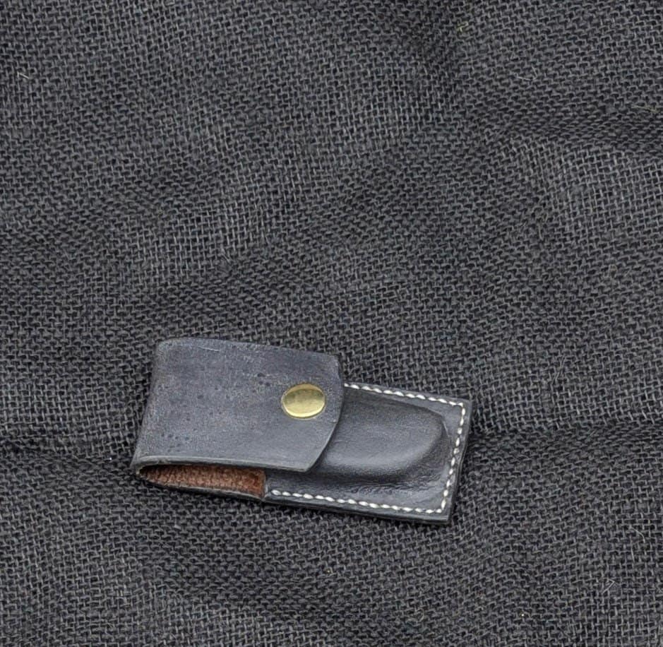 Clip-point slipjoint in Elmax, 316 and stabilised spalted beech - Image 4