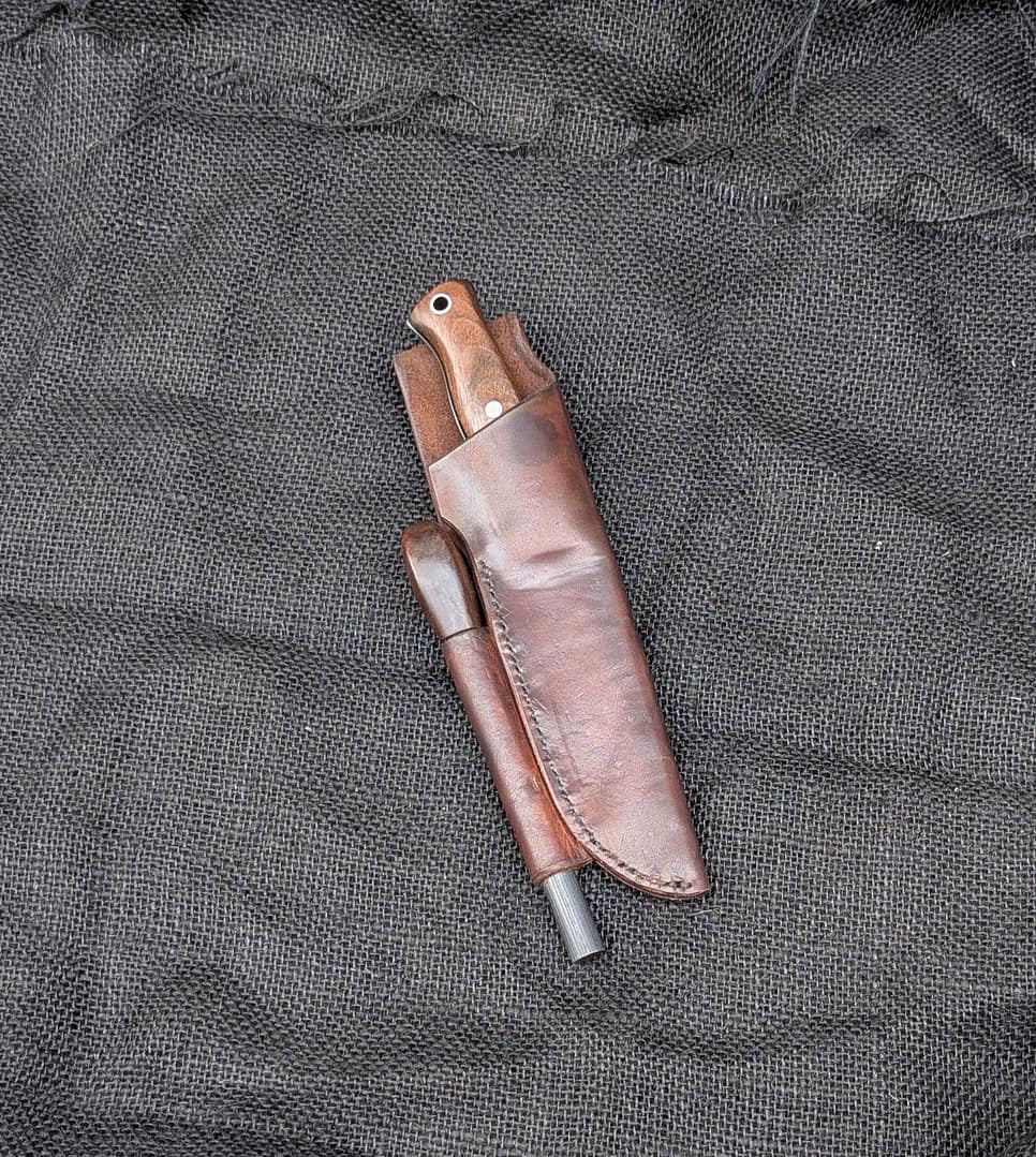 Classic Bushcraft knife and firesteel set - Image 3